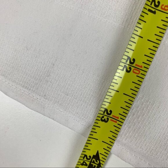 THREE Dots I Oversized Short Sleeve Button up Blouse NWT - Picture 6 of 8